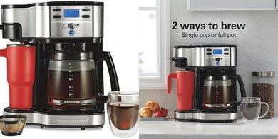 Hamilton Beach 12-Cup Programmable Coffee Maker with Single Serve
