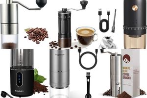 Portable coffee grinder