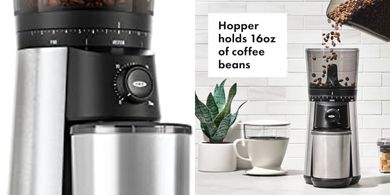 OXO Conical Burr Coffee Grinder (Silver)
