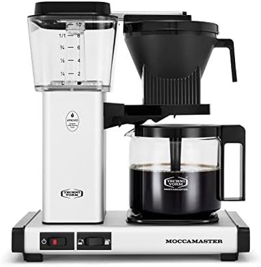 Moccamaster 10-Cup Matte Silver Coffee Maker
