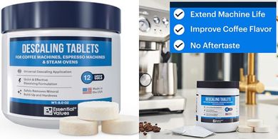 Coffee Machine Descaling Tablets (12-count) for Jura, Miele, Bosch, Tassimo
