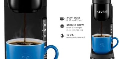 Keurig K-Express: Single-Serve Coffee Maker, 3 Brew Sizes, Removable Reservoir
