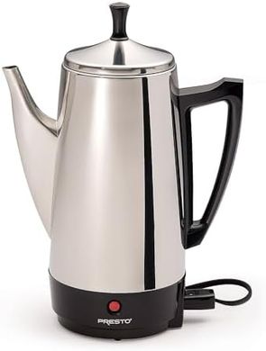 Presto 12-Cup Stainless Steel Coffee Percolator
