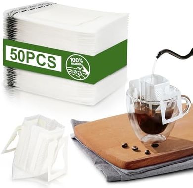 CARGEN Portable Coffee Filters: Single-Serve, Disposable, for Travel & Home
