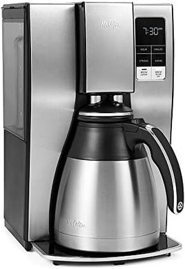 Mr. Coffee 10-Cup Programmable Stainless Steel Coffee Maker
