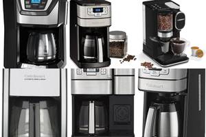 Top 5 Coffee Makers with Built-In Grinders