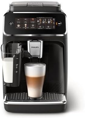 Philips Series 3300 Espresso Machine: LatteGo, SilentBrew, Ceramic Grinder
