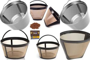 Reusable coffee filters