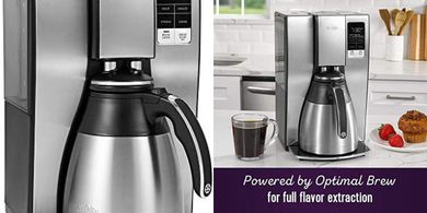 Mr. Coffee Stainless Steel Programmable Coffee Maker (10-cup)
