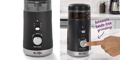 Mr. Coffee Automatic Grinder: 12-Cup, 5 Presets, Espresso-Ready
