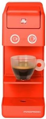 Illy Y3.3: Red Single-Serve Espresso Machine (IperEspresso)
