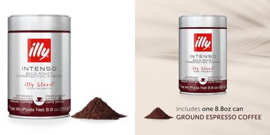 Illy Intenso Espresso: Bold, Robust, Cocoa-Flavored Arabica
